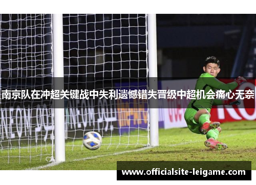 南京队在冲超关键战中失利遗憾错失晋级中超机会痛心无奈
